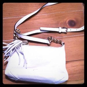 Michael Kors White Crossbody Bag